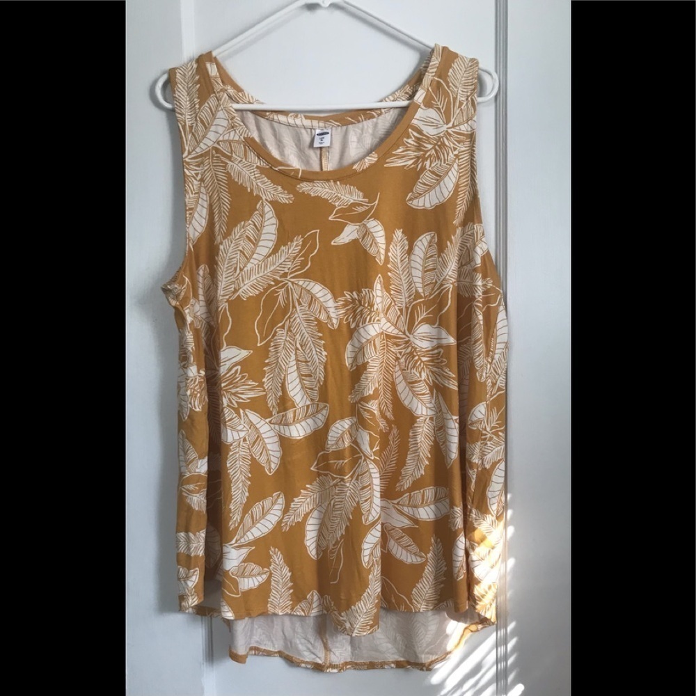 NWT Floral Print Tank Top, XL